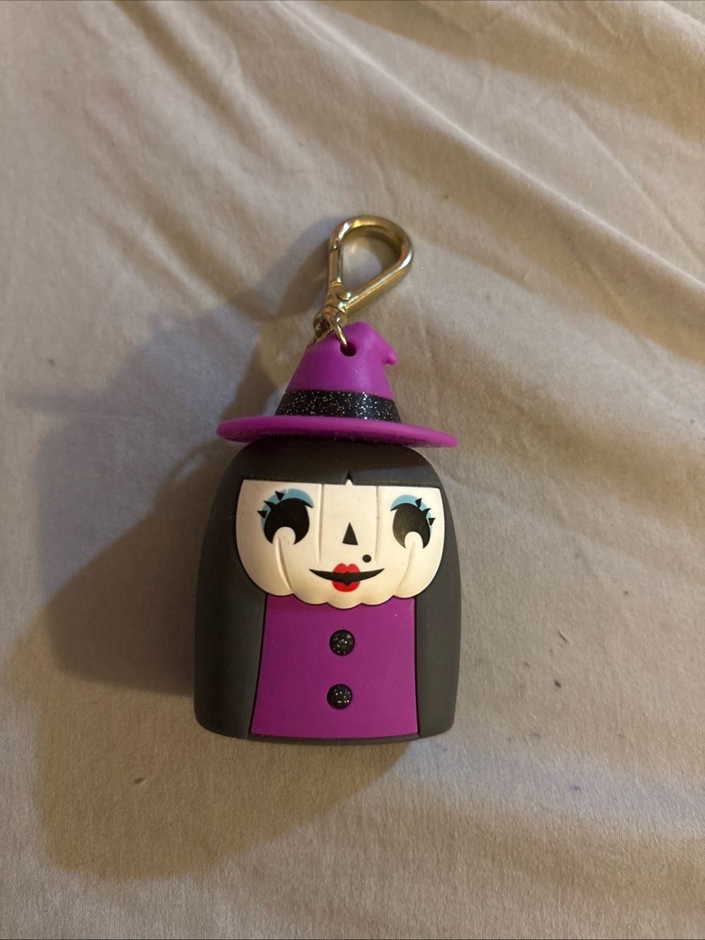 Bath & Body Works 2016 Pumpkin Goth Girl PocketBac Holder Retired Rare